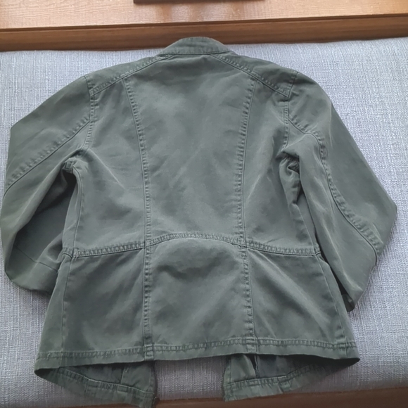 Women's army green jacket - Picture 5 of 5